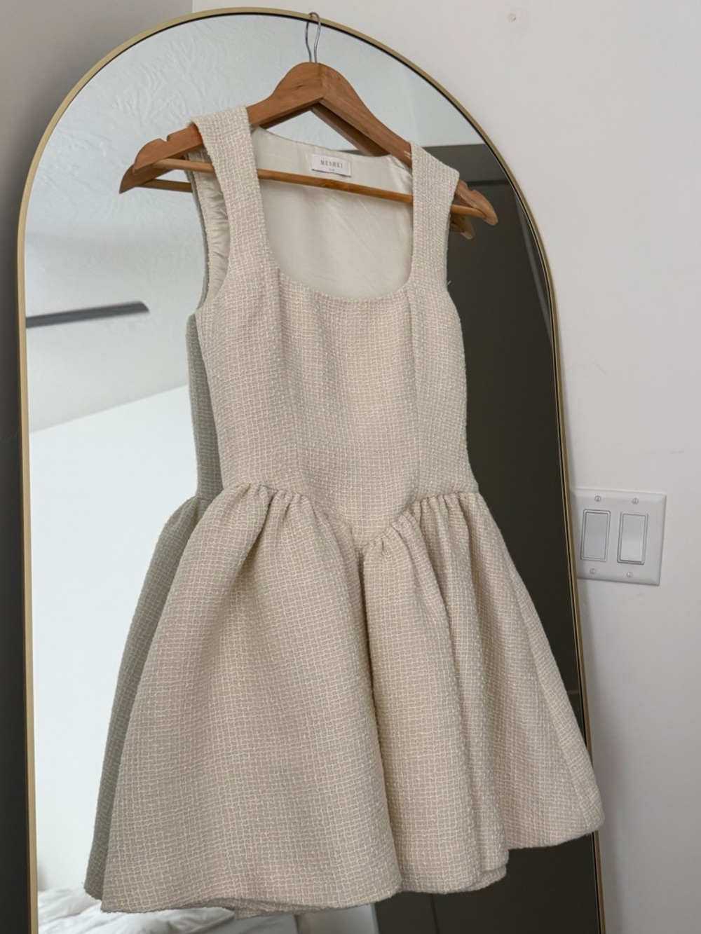 **SOLD** Meshki Jennifer Boucle Mini Dress